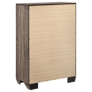 Kauffman 5-piece Queen Bedroom Set Washed Taupe - 204191Q-S5