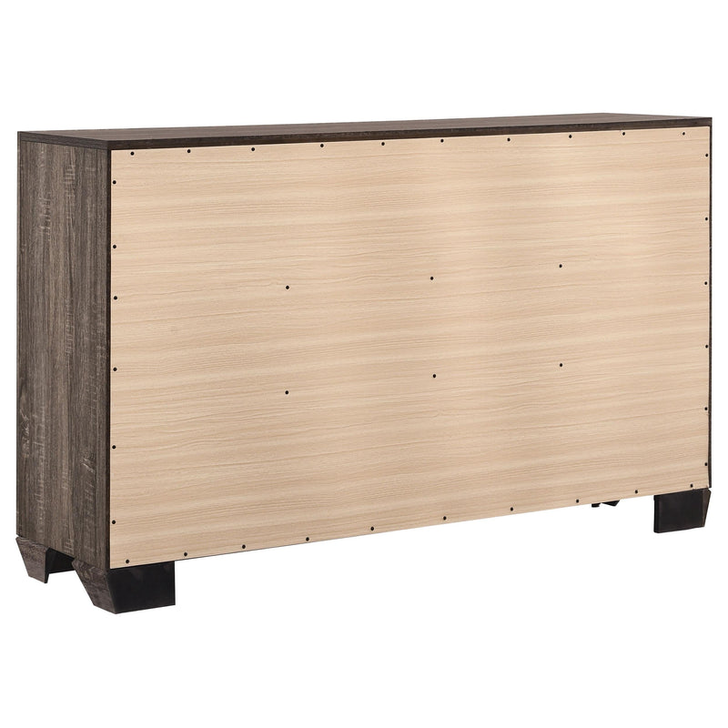 Kauffman 5-piece Queen Bedroom Set Washed Taupe - 204191Q-S5