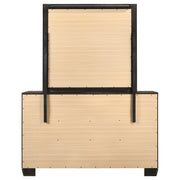 Kauffman 6-drawer Dresser with Mirror Dark Cocoa - 204393M