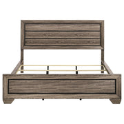 Kauffman Wood California King Panel Bed Washed Taupe - 204191KW