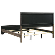 Kauffman Wood California King Panel Bed Washed Taupe - 204191KW