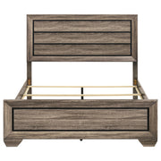 Kauffman Wood Queen Panel Bed Washed Taupe - 204191Q