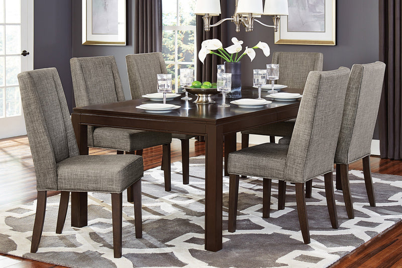 Kavanaugh Dark Brown Extendable Dining Set - Lara FurnitureDining Room Set