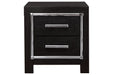 Kaydell Black Nightstand - Gate FurnitureNightstand