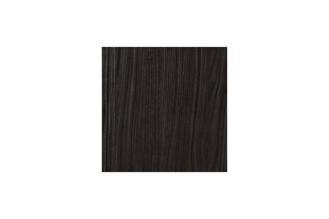 Kaydell Black Queen Upholstered Platform Bed - Gate FurnitureQueen Bed