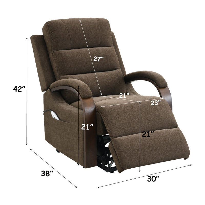 Kayla Power Recliner w/Lift & Heating & Massage - LV02879
