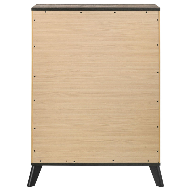 Kaywood 4-drawer Bedroom Chest of Drawers Natural Pine - 225005