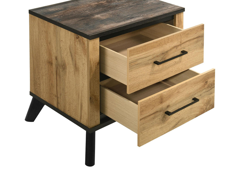 Kaywood 4-piece Queen Bedroom Set Natural Pine - 225001Q-S4