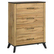 Kaywood 5-piece Queen Bedroom Set Natural Pine - 225001Q-S5