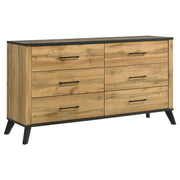 Kaywood 5-piece Queen Bedroom Set Natural Pine - 225001Q-S5