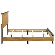 Kaywood 52-inch Queen Panel Bed Natural Pine - 225001Q