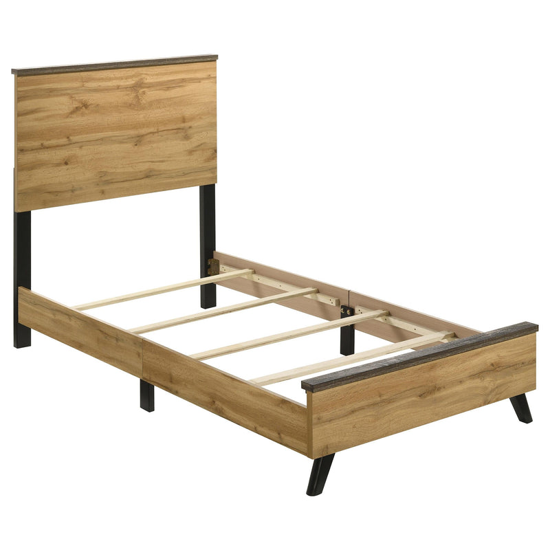 Kaywood 52-inch Twin Panel Bed Natural Pine - 225001T