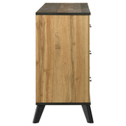 Kaywood 6-drawer Dresser Cabinet Natural Pine - 225003