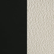 Kehoe Upholstered Counter Height Chair Cream and Black (Set of 2) - 193939BLK