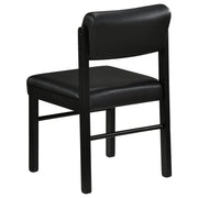 Kehoe Upholstered Dining Side Chair Black (Set of 2) - 193922BLK