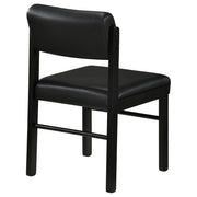 Kehoe Upholstered Dining Side Chair Black (Set of 2) - 193922BLK