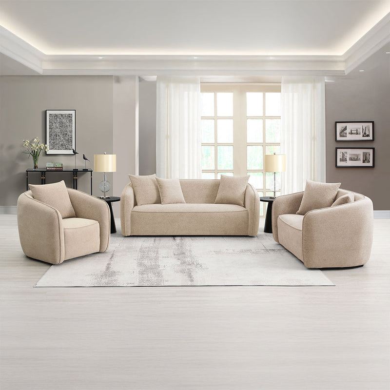 Keith Sofa w/3 Pillows - LV03610
