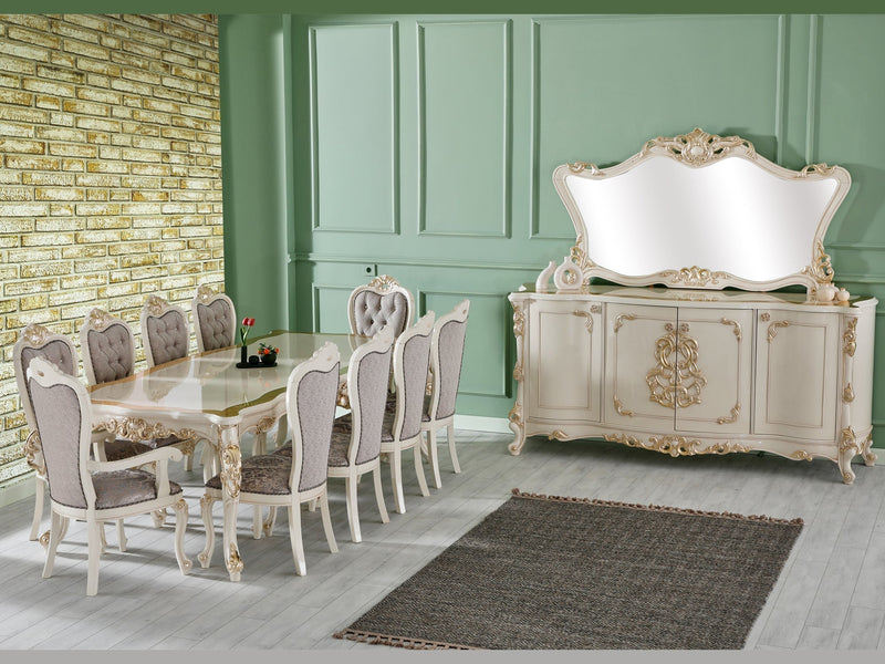 Kelebek 10 Person Dining Room Set - Dining Room Sets