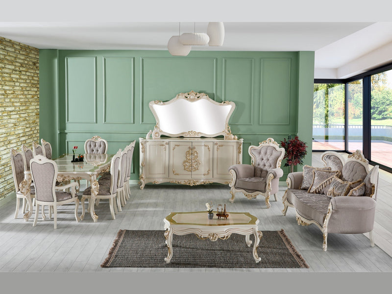 Kelebek 12 Person Dining Room Set - Dining Room Sets