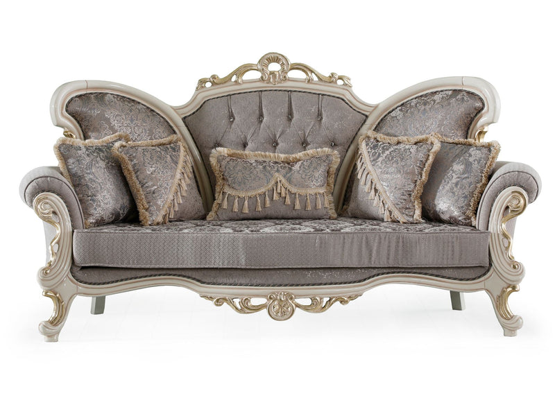 Kelebek 3-pieces (1 Sofa & 2 Chair) Livingroom Set Vizon in Vizon - 101-KEL-S179K1-311