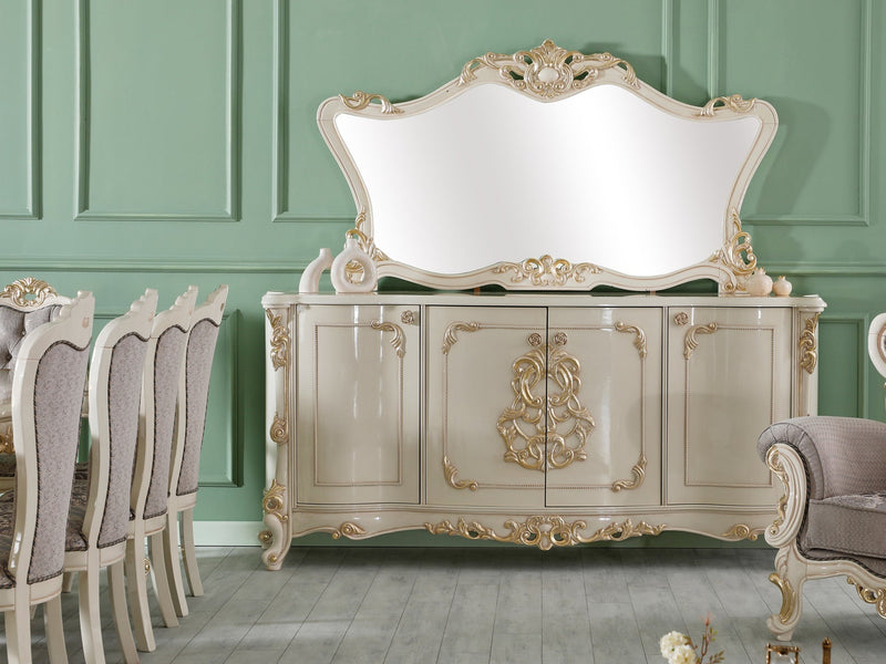 Kelebek 6 Person Dining Room Set - Dining Room Sets