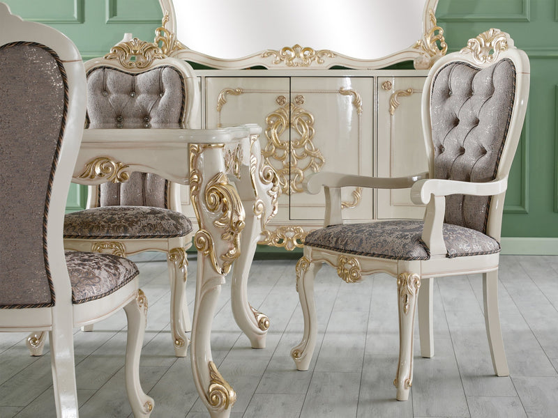 Kelebek 6 Person Dining Room Set - Dining Room Sets
