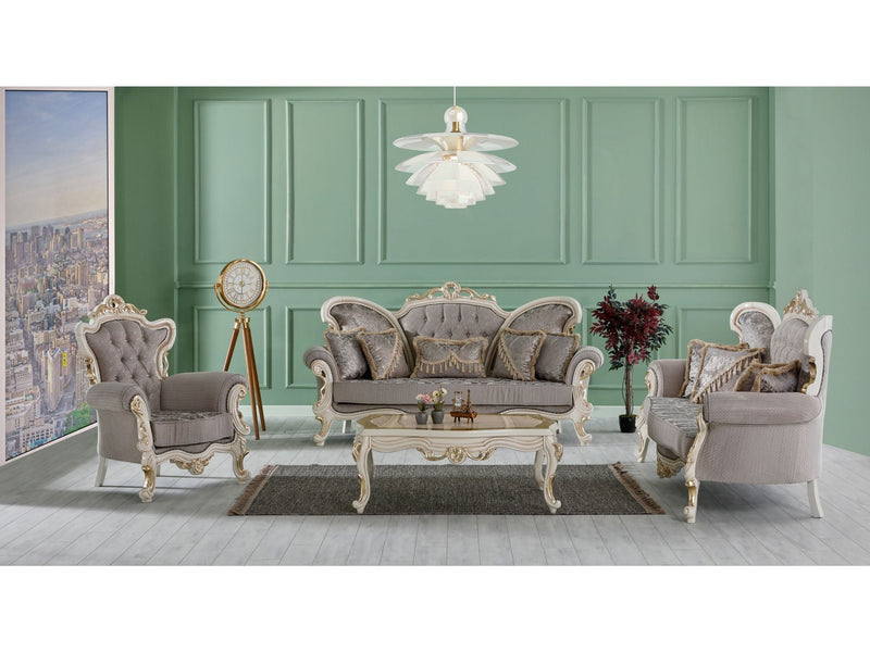 Kelebek Coffee Table Cream - 125-KEL-CT-HM500