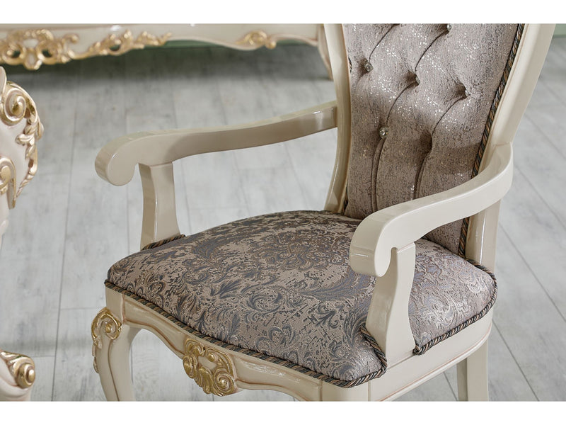 Kelebek Diningroom Arm Chair - 115-KEL-BEI-AC