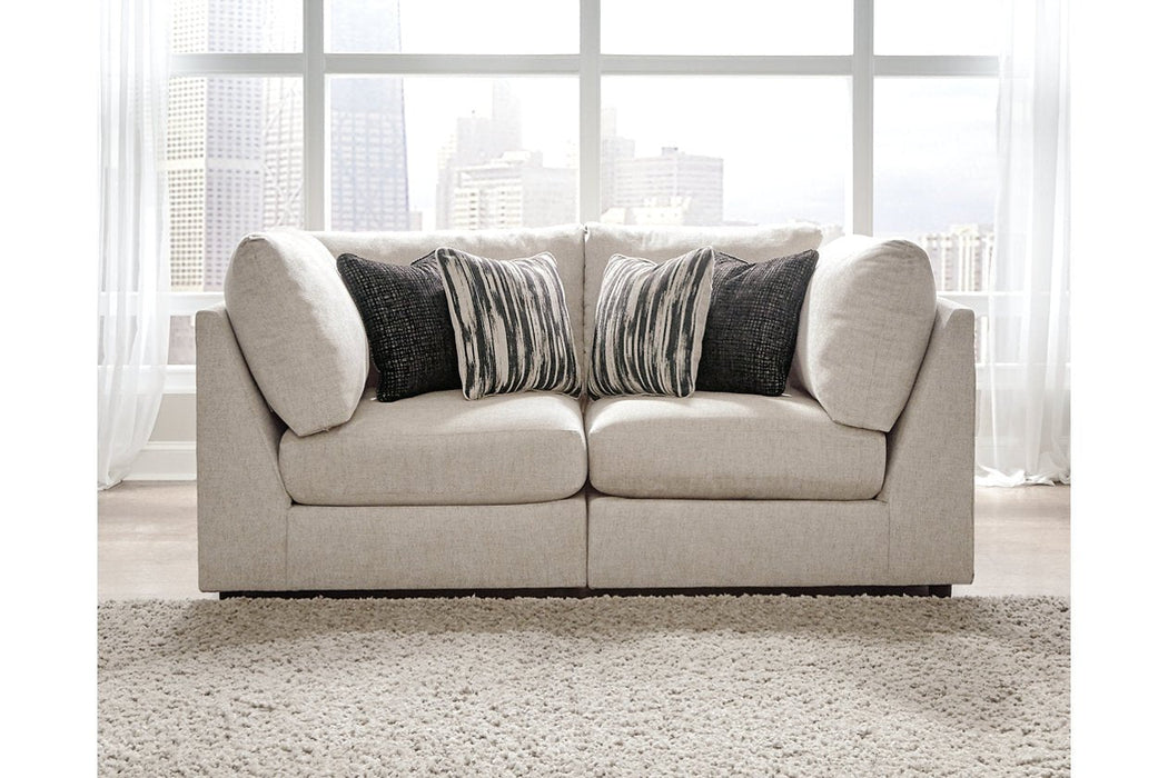 Kellway Bisque 2 - Piece Sectional - Gate FurnitureLoveseat