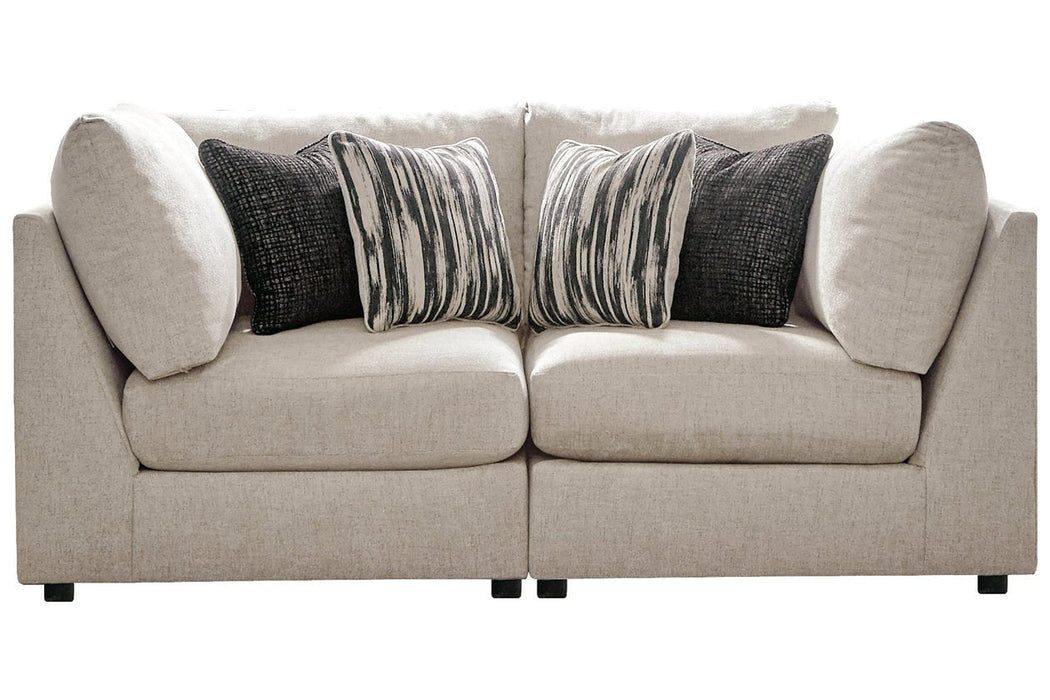 Kellway Bisque 2 - Piece Sectional - Gate FurnitureLoveseat