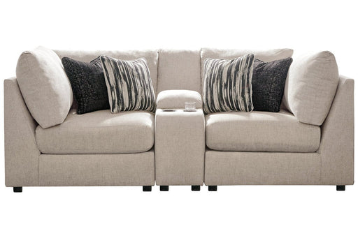 Kellway Bisque 3 - Piece Sectional - Gate FurnitureLoveseat