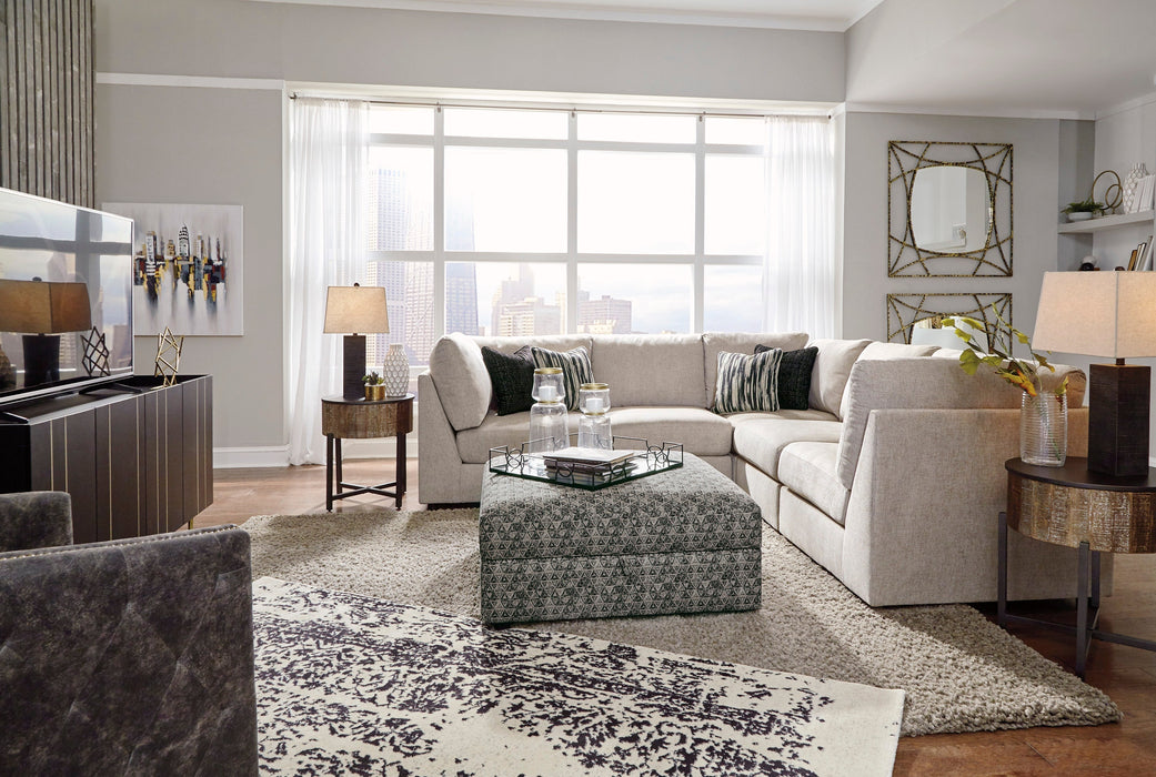 Kellway Bisque 5 - Piece Chaise Sectional - Gate FurnitureSectional