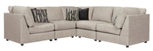 Kellway Bisque 5 - Piece Chaise Sectional - Gate FurnitureSectional