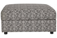 Kellway Bisque Ottoman With Storage - Gate FurnitureOttoman