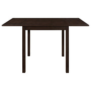 Kelso 3-piece Drop Leaf Dining Table Set Cappuccino and Tan - 190821-S3