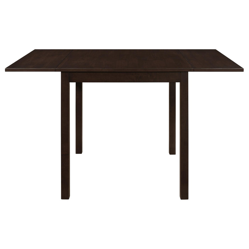 Kelso 3-piece Drop Leaf Dining Table Set Cappuccino and Tan - 190821-S3