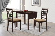 Kelso Lattice Back Dining Side Chair Cappuccino (Set of 2) - 190822