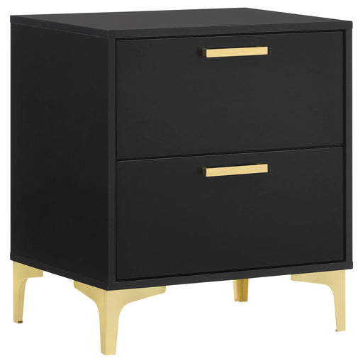Kendall 2-drawer Nightstand Black - 224452
