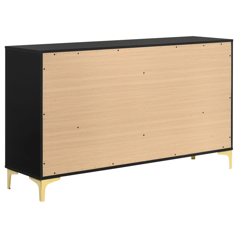Kendall 4-piece California King Bedroom Set Black - 224451KW-S4