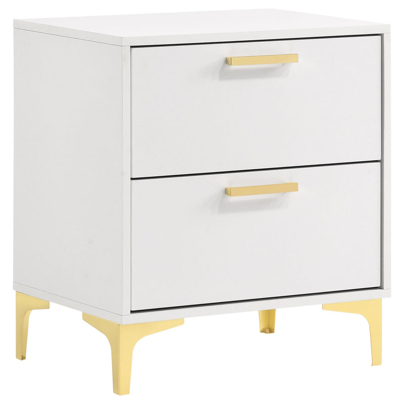 Kendall 4-piece California King Bedroom Set White - 224401KW-S4