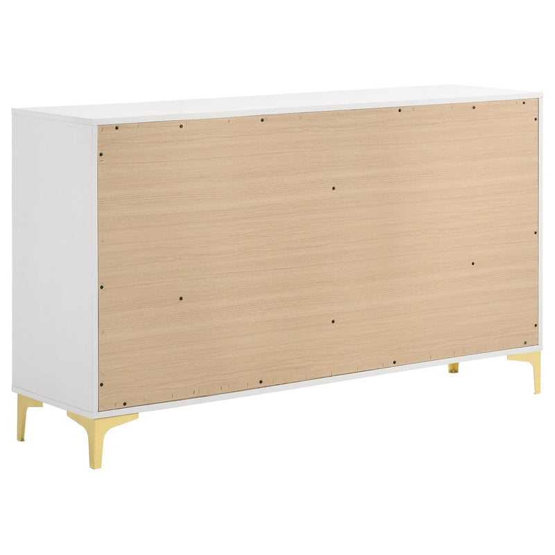 Kendall 4-piece California King Bedroom Set White - 224401KW-S4