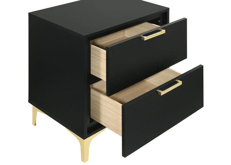 Kendall 4-piece Queen Bedroom Set Black - 224451Q-S4