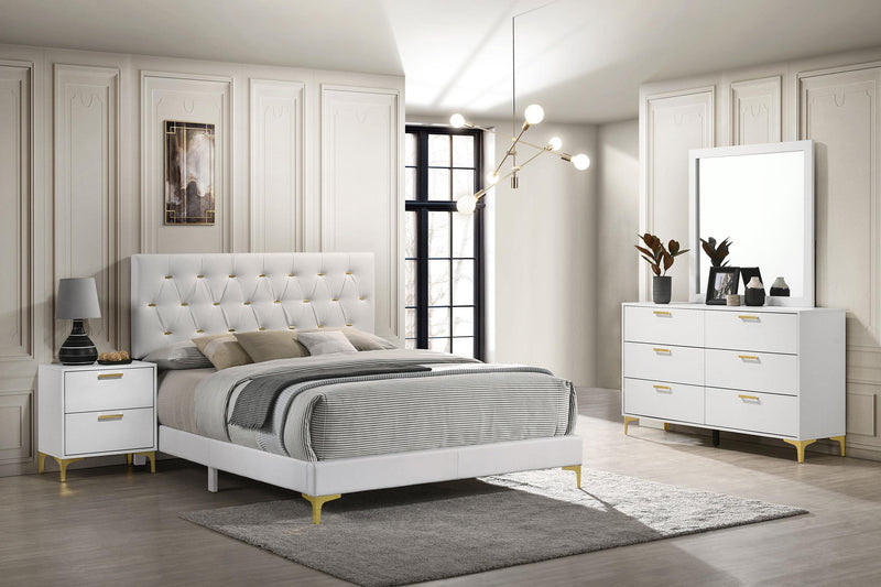 Kendall 4-piece Queen Bedroom Set White - 224401Q-S4