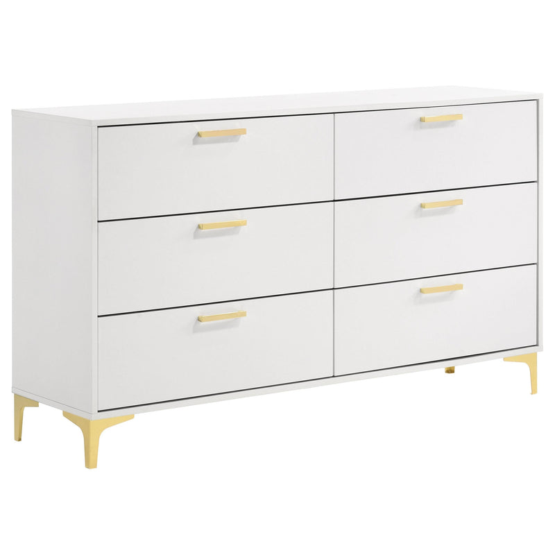 Kendall 4-piece Queen Bedroom Set White - 224401Q-S4