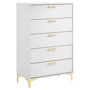 Kendall 5-drawer Bedroom Chest White - 224405