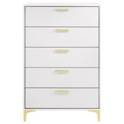 Kendall 5-drawer Bedroom Chest White - 224405