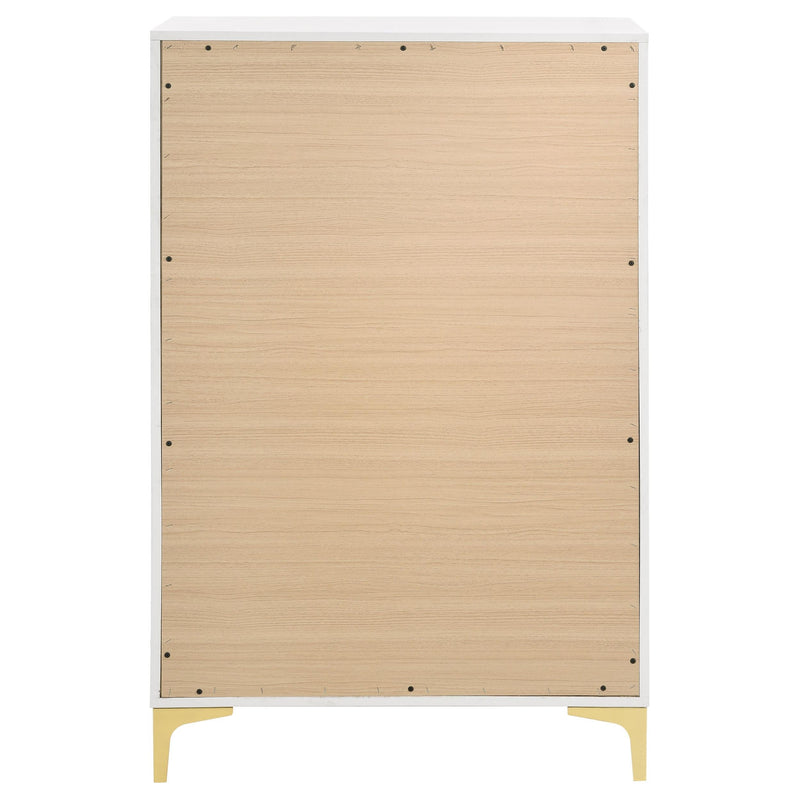 Kendall 5-drawer Bedroom Chest White - 224405