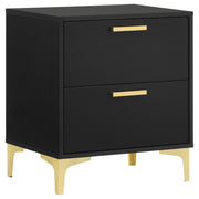 Kendall 5-piece California King Bedroom Set Black - 224451KW-S5