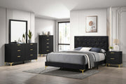 Kendall 5-piece Queen Bedroom Set Black - 224451Q-S5
