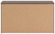 Kendanport Brown/White Dresser - PCB1108-31